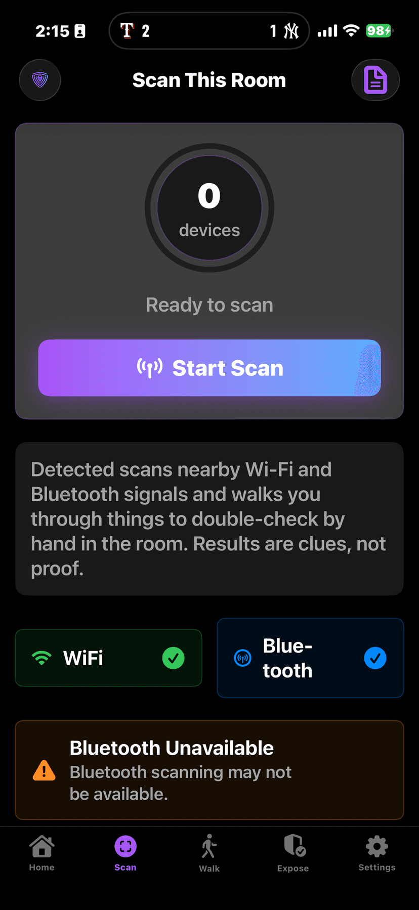 Room scanner